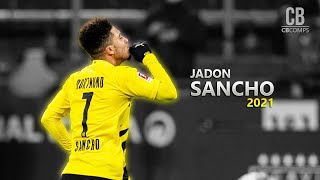 Jadon Sancho 2021  Sublime Dribbling Skills Goals amp Assists  Welcome To Manchester United HD [upl. by Eentirb]