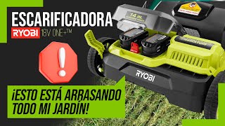 Unboxing y Reseña del Escarificador Ryobi RY18SFX35A ¿La Mejor Solución para un Césped Perfecto [upl. by Ytirahc]