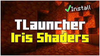 How To Install Iris Shaders in Tlauncher 1202 → 1201 [upl. by Odracer548]