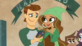 Jessica Cruz and Hal Jordan Moments  DC Superhero Girls [upl. by Ainadi]