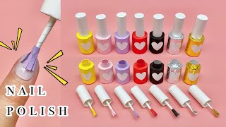 Paper Easy Nail Polish  How to Make Paper Nail Polish [upl. by Mauceri]