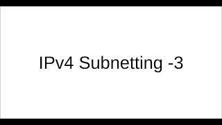 HindiCBTs  IP Subnetting  3 [upl. by Monica766]