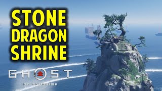 How to Reach Stone Dragon Shrine  Izuhara Shinto Shrine  Ghost of Tsushima [upl. by Reiniar]