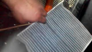 DIYFORD CMAX HOW TO REPLACE CABIN FILTER [upl. by Pliske]