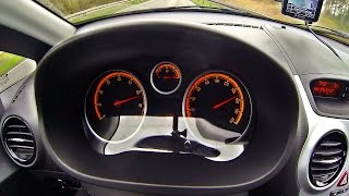 Opel Corsa 14 Acceleration 0100 Top Speed Run [upl. by Leizahaj113]