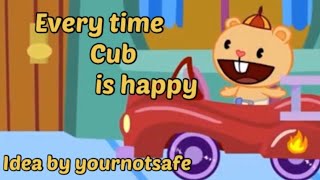 Every time Cub is happy  Happy Tree Friends [upl. by Gualterio337]