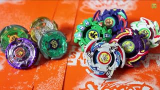 BATTLE Bladebreakers VS Team GanGan Galaxy  Beyblade Metal FightBeyblade GRevolution [upl. by Darill]