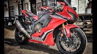 2017 Honda CBR1000RR Fireblade Review [upl. by Einalem]