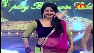 Anchor Anushree Hot transperent navel  FULL HD [upl. by Tnerb]