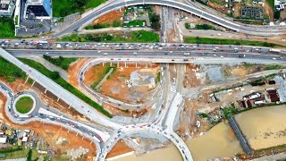 LES TRAVAUX DU CARREFOUR DE LINDENIÉ PABC [upl. by Cecilio]