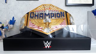 WWE Title Belt Display Stand Review [upl. by Ahsemrak]