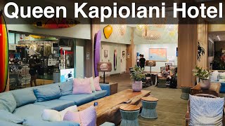 Queen Kapiolani Hotel at Waikiki Honolulu Hawaii  The Most Affordable 4 Stars Hotel in Waikiki [upl. by Siol]