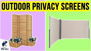 10 Best Outdoor Privacy Screens 2020 [upl. by Malloy]