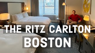 The Ritz Carlton Boston Downtown Boston Luxury Hotel Review amp Tour [upl. by Nalaf]