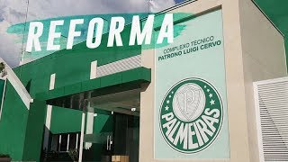 A REFORMA DO VESTIÁRIO DO PALMEIRAS [upl. by Teddi]