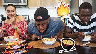 EXTREME SPICY RAMEN CHALLENGE [upl. by Haldane]