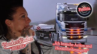 NÄCHTLICHER Schwertransport mit 4 METER BREITE für Pazi  Trucker Babes Austria  ATV [upl. by Weingartner97]