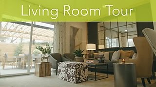 Living Room  HGTV Smart Home 2015  HGTV [upl. by Nileek]