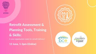 Retrofit Assessment amp Planning Tools Training amp Skills [upl. by Eiderf]