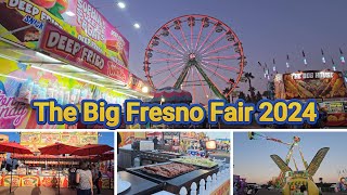 First Day of The Big Fresno Fair 2024 [upl. by Ahsinoj]