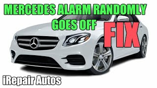 How to Fix Mercedes Random Alarms [upl. by Dimond]