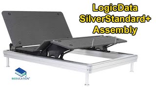 Beducation®  LogicData SilverStandard Adjustable Bed Base Assembly [upl. by Hedva]