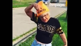 Rapping granny goes viral [upl. by Radford372]