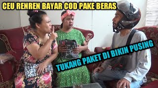 KASIIHAN TUKANG PAKET SAMPE PUSINGBAYAR COD PAKE BERAS [upl. by Etnecniv]