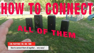 How to Play all JBL Partyboxes together [upl. by Pearman]