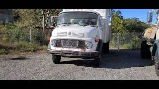 Mercedes L1113 Box Truck Will it start [upl. by Sue]