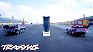 70MPH RC Drag Racing  Traxxas Funny Car [upl. by Seema373]