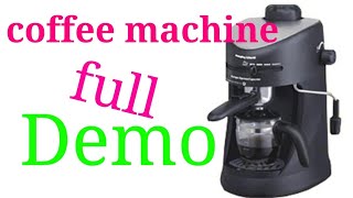 Coffee maker demo [upl. by Dannye]