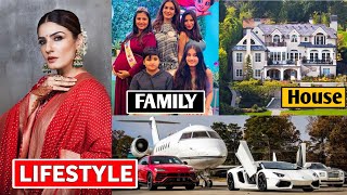 Raveena Tandon Lifestyle 2020 Income House Husband Daughter Cars Biography Family amp Net Worth [upl. by Susann996]