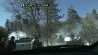 Christopher Dorner Manhunt Ex LAPD Cop Believed Dead After Shootout with Police [upl. by Keyek512]