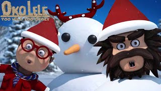 Oko Lele  Dance In The Snow — Christmas Special ⛄🎄 NEW ⚡ Episodes Collection ⭐ CGI animated short [upl. by Ettenot]