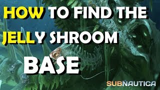 Subnautica how to find Degassi base in Jelly Shroom Caves [upl. by Yelrac432]