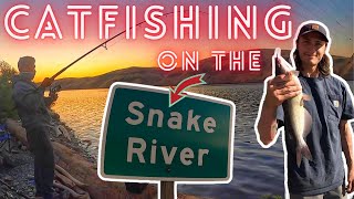 Catfishing in Washington State  Snake River Catch Clean amp Cook [upl. by Ellinad997]