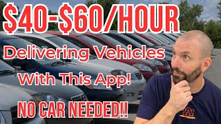 4060 An Hour Delivering Vehicles With This App [upl. by Eiggam]