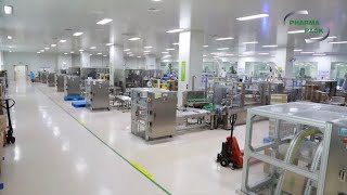 PHARMAPACK smart bottle packaging line in BYHEALTH [upl. by Gretel]