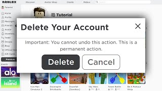 How To Delete Roblox Account Permanently  Full Guide [upl. by Erl]