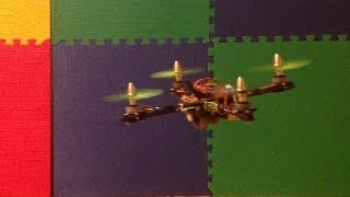 Another DIYCustom Arduino Quadcopter 135quot Carbon Fiber Frame  3Blade Props [upl. by Colly]