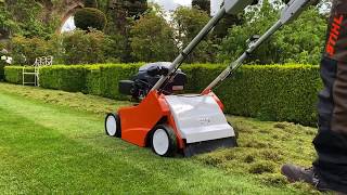 SCARIFYING your lawn is STRANGELY SATISFYING [upl. by Lauraine]