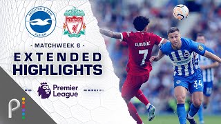 Brighton v Liverpool  PREMIER LEAGUE HIGHLIGHTS  1082023  NBC Sports [upl. by Corder]