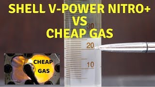 Shell VPower NiTRO vs Cheap Gasoline Is it better Lets find out [upl. by Kreis962]