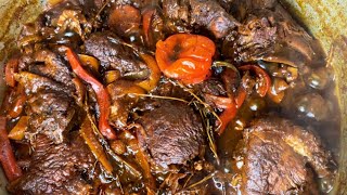 Jamaican Brown Stew Chicken  How to make Brown Stew Chicken  Lets Eat Cuisine [upl. by O'Conner755]