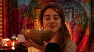 ASMR ☯ Meditación  Limpia tu mente y cuerpo  terapia con sonidos [upl. by Kelbee323]