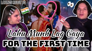 Did you notice this 🤓 Waleska amp Efra react to Lahu Munh Lag Gaya  Full Video Song  REVIEW [upl. by Nwahsel]