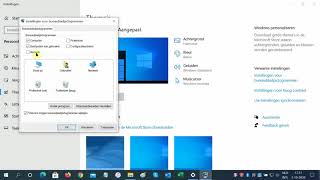 W100001 Belangrijke pictogrammen op uw bureaublad zetten in Windows 10 [upl. by Phyllida274]