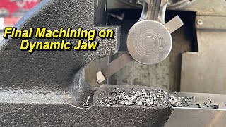 Final Machining Cuts for Hardtail Vise Dynamic Jaw [upl. by Ivgnout791]