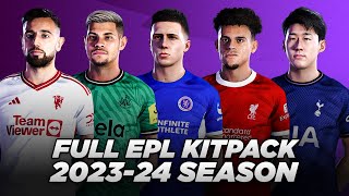 FULL Premier League Kitpack  Season 202324 for PC [upl. by Ahcsas579]